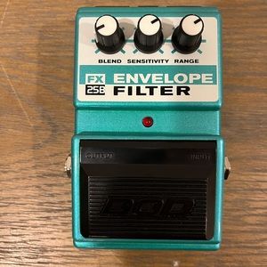 DOD Envelope Filter effects pedal for bass and guitar
